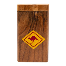 Load image into Gallery viewer, Kangaroo Wooden Dugout 4 Inches
