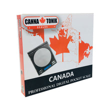 Load image into Gallery viewer, Black Canada Double Digit Cannatonik Digital Scale
