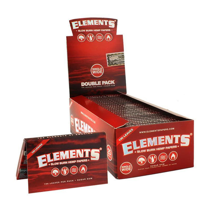 Elements Red Single Wide Double