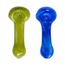 Load image into Gallery viewer, Assorted Frit Design Colored Glass Pipe
