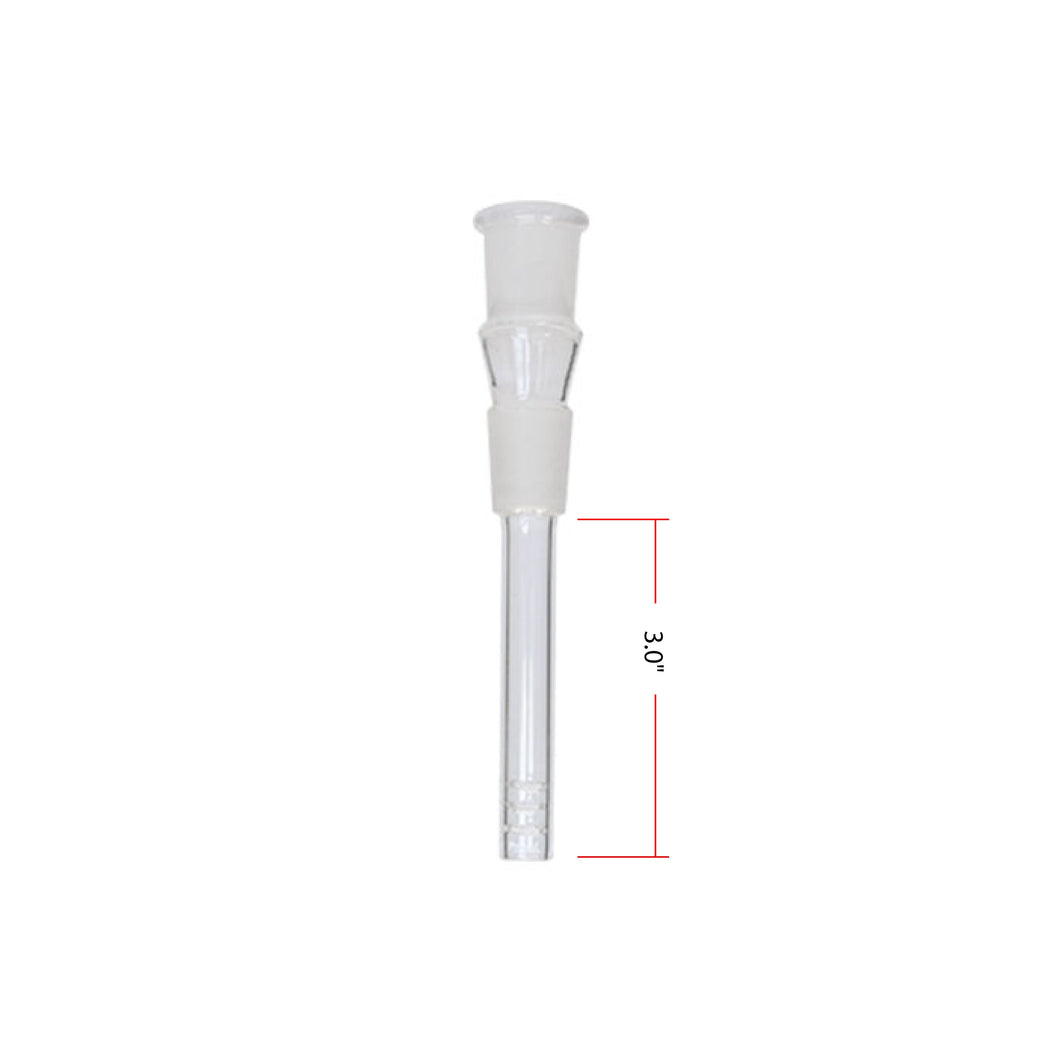 Plain Glass 3 Inches Down Stem With 19mm Joint