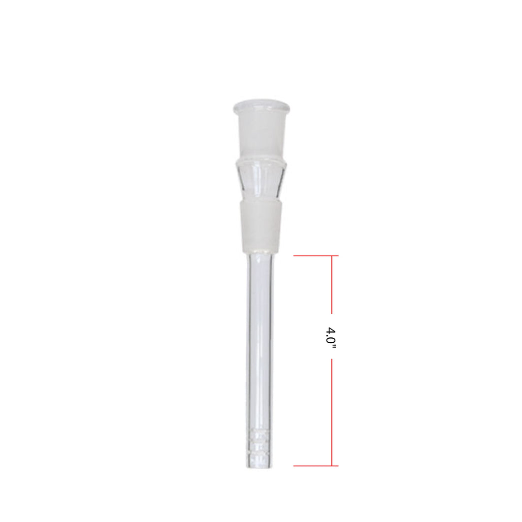 Plain Glass 4 Inches Down Stem With 19mm Joint