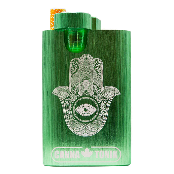 Black Hamsa Aluminium Dugout 3 Inches