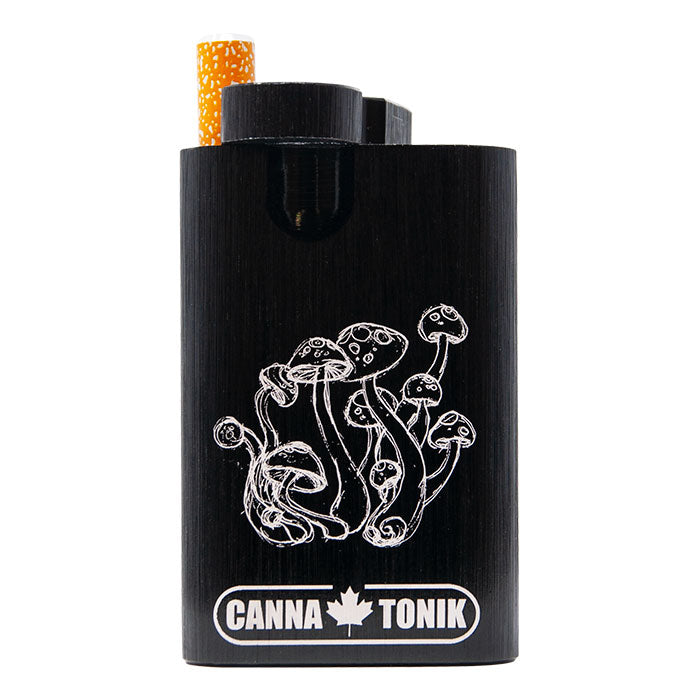 Black Mushrooms Aluminium Dugout 3 Inches