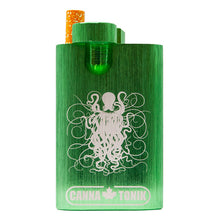 Load image into Gallery viewer, Green Octopus Aluminium Dugout 3 Inches
