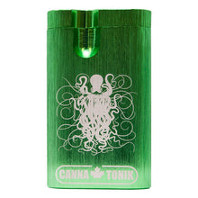 Load image into Gallery viewer, Green Octopus Aluminium Dugout 3 Inches
