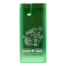 Load image into Gallery viewer, Green Mushrooms Aluminium Dugout 4 Inches
