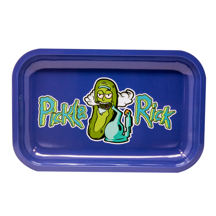 Pickle Rick Rolling Tray