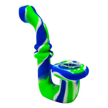 Load image into Gallery viewer, Cannatonik Silicone Green Sexophone Pipe
