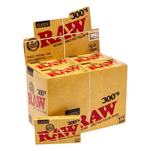 Load image into Gallery viewer, Raw Classic 300&#39;s Unrefined Rolling Paper 1.25
