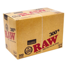 Load image into Gallery viewer, Raw Classic 300&#39;s Unrefined Rolling Paper 1.25
