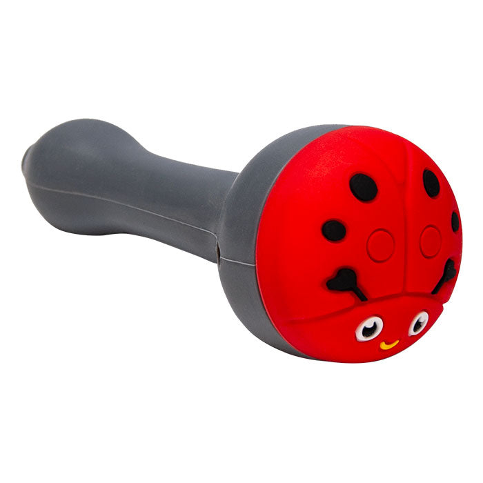 Cannatonik Ladybug Silicone Grey Hand Pipe