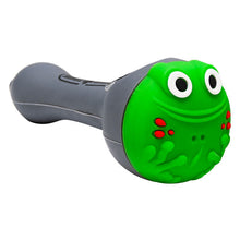 Load image into Gallery viewer, Cannatonik Frog Silicone Grey Hand Pipe
