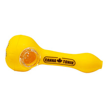 Load image into Gallery viewer, Cannatonik Spongebob Silicone Yellow Hand Pipe
