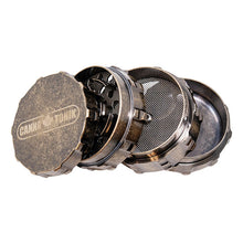 Load image into Gallery viewer, Green Bronze Cannatonik Aluminium Grinder With Grip 63mm
