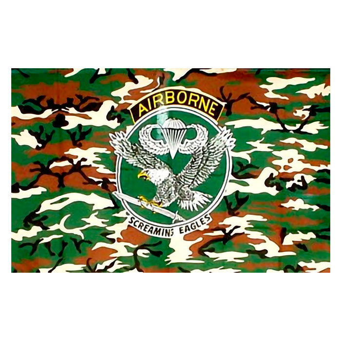 SCREAMING EAGLES  AIRBORNE FLAG