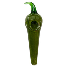 Load image into Gallery viewer, Green Chili Glass Pipe 5 Inches
