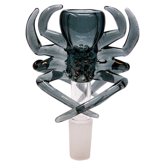 Black Tarantula Glass Bowl With 14mm Joint