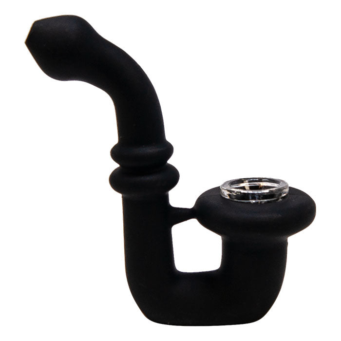 Cannatonik Silicone Black Purple Sexophone Pipe