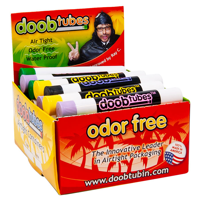 Doob Tubes Small White 25 Display