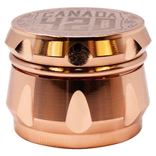 Load image into Gallery viewer, Crown Rose Gold Canada 420 Grinder
