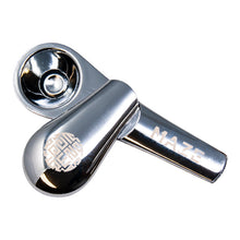 Load image into Gallery viewer, Silver Maze Magnetic Slider Pipe 4 inches
