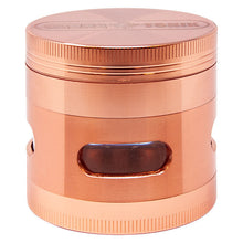 Load image into Gallery viewer, Cannatonik Rose Gold Aluminium Window Grinder 56mm
