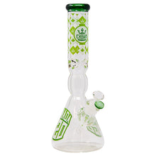 Load image into Gallery viewer, Crown Glass  14 Inches Green Canada 420 Bong
