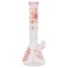 Load image into Gallery viewer, Crown Glass  14 Inches Pink Canada 420 Bong
