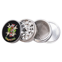 Load image into Gallery viewer, Rocking High Ganjavibes Aluminium 42MM Grinder
