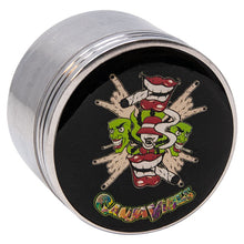 Load image into Gallery viewer, Rocking High Ganjavibes Aluminium 42MM Grinder
