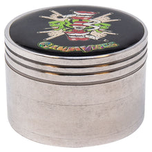 Load image into Gallery viewer, Rocking High Ganjavibes Aluminium 42MM Grinder
