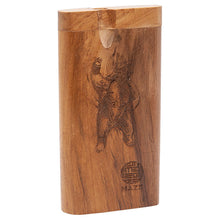 Load image into Gallery viewer, Maze Bear Teak Wood Dugout
