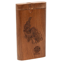 Load image into Gallery viewer, Maze Dragon Teak Wood Dugout
