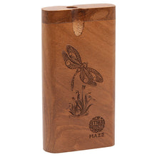 Load image into Gallery viewer, Maze Curvy Dragon Fly Teak Wood Dugout
