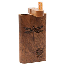 Load image into Gallery viewer, Maze Dragon Fly Teak Wood Dugout
