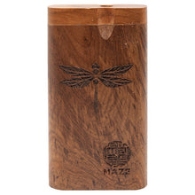 Load image into Gallery viewer, Maze Dragon Fly Teak Wood Dugout
