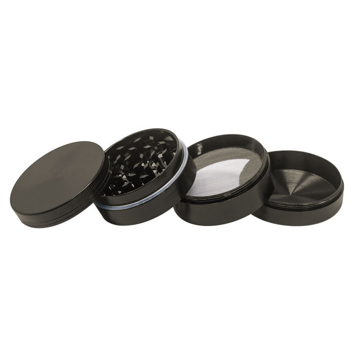 Grey Plain Aluminium Grinder 56MM