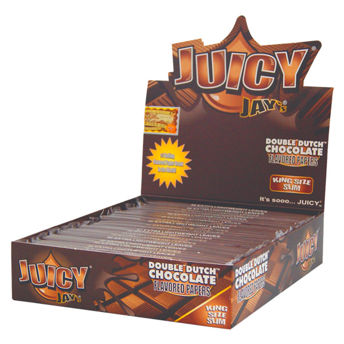 Juicy Jay Rolling Paper Double Dutch Chocolate King Size