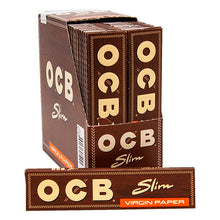 Load image into Gallery viewer, OCB Slim Unbleached Papers+ Filters
