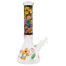 Load image into Gallery viewer, Rick N Morty Pickle 14 Inches Glass Bong
