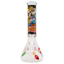 Load image into Gallery viewer, Rick N Morty Pickle 14 Inches Glass Bong
