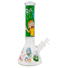 Load image into Gallery viewer, Rick N Morty Fighting 14 Inches Glass Bong
