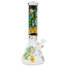 Load image into Gallery viewer, Rick N Morty Adventure 14 Inches Glass Bong
