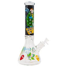 Load image into Gallery viewer, Rick N Morty Adventure 14 Inches Glass Bong
