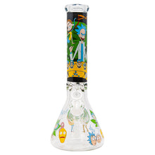 Load image into Gallery viewer, Rick N Morty Adventure 14 Inches Glass Bong
