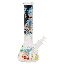 Load image into Gallery viewer, Rick N Morty Thug Life 14 Inches Glass Bong
