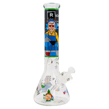 Load image into Gallery viewer, Rick N Morty Lab Experiment 14 Inches Glass Bong
