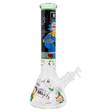 Load image into Gallery viewer, Rick N Morty Lab Experiment 14 Inches Glass Bong
