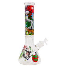 Load image into Gallery viewer, Rick N Morty Spooky 14 Inches Glass Bong
